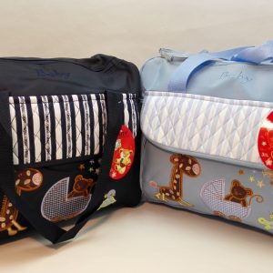 Mummy and baby bag. Animal print baby bag