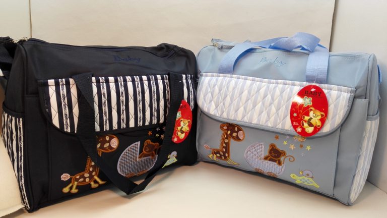 Mummy and baby bag. Animal print baby bag