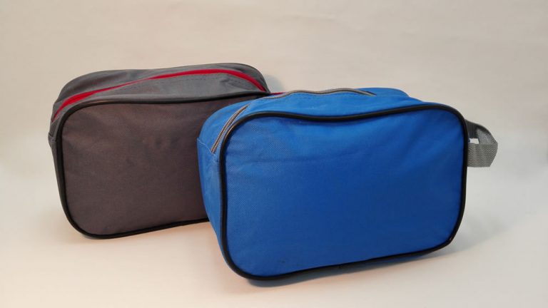 Unisex vanity bags , Camaieu vanity bag, code. 3015. R20 blue, grey